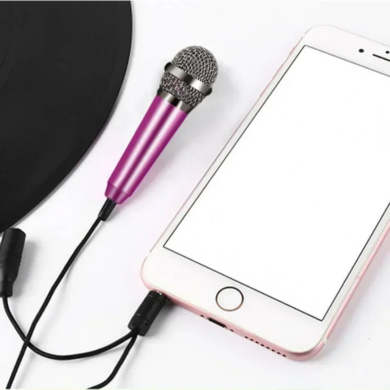 Audio Splitter Y - Mini Portable 3.5mm Stereo Studio Mic