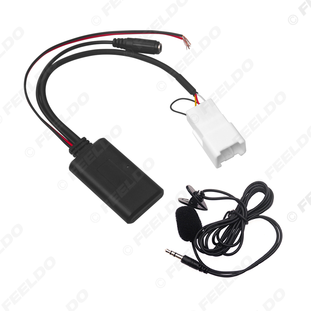 FEELDO 1PC Car 5Pin Wireless B – обзор и цена Bluetooth Adapter Receiver