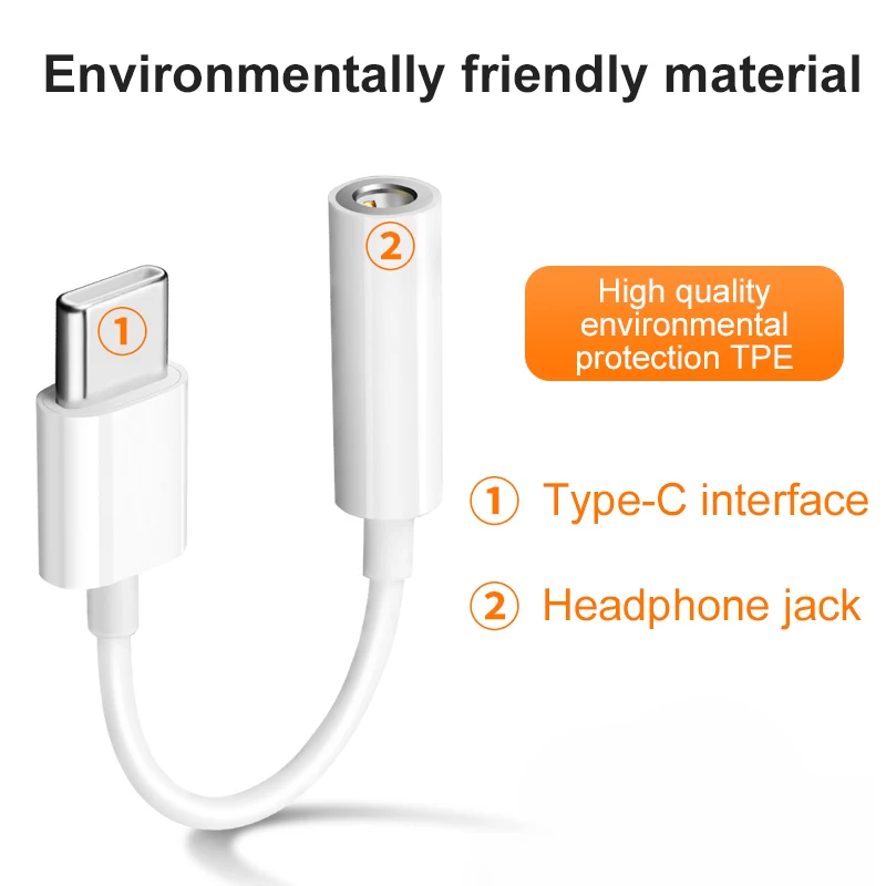 USB C to 3.5mm Headphone Jack  – обзор и цена Usb C Earphone