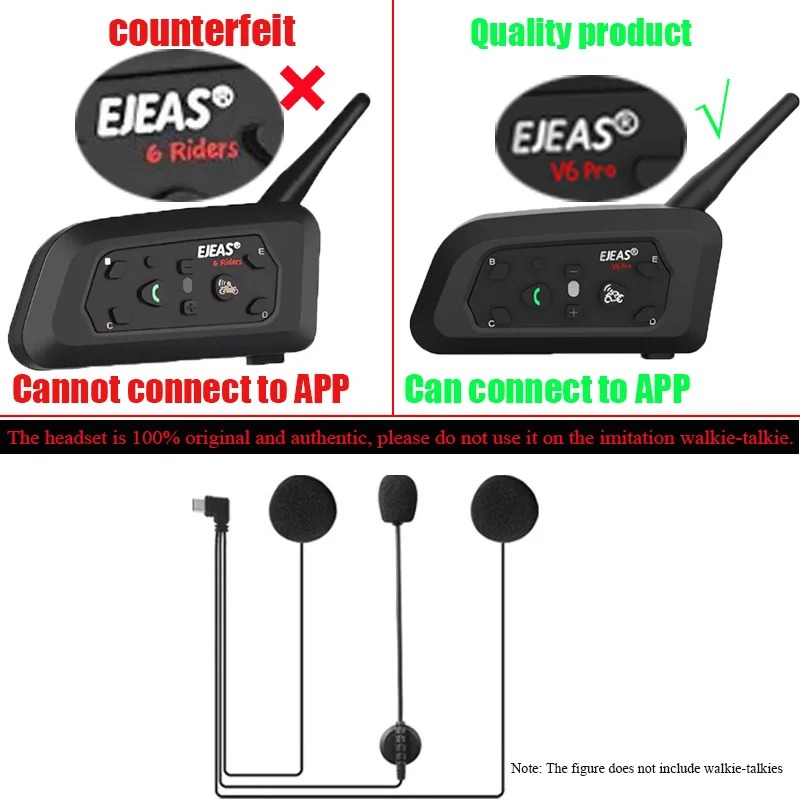 EJEAS V6 PRO+ Motorcycle Helme – обзор и цена Usb C Earphone