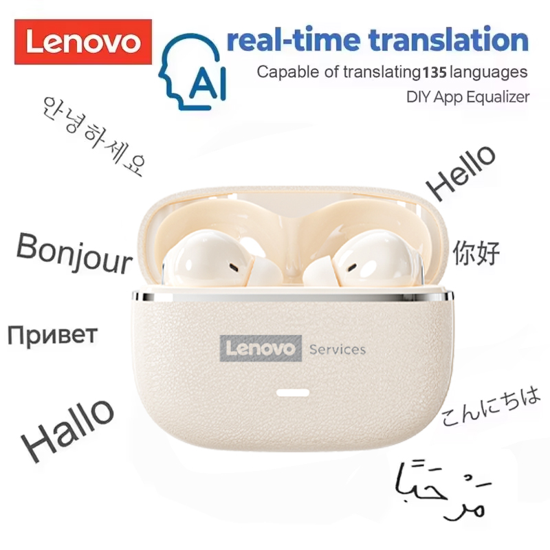 Lenovo 2026 AI Real Time Trans – обзор и цена Earbuds Charging Case
