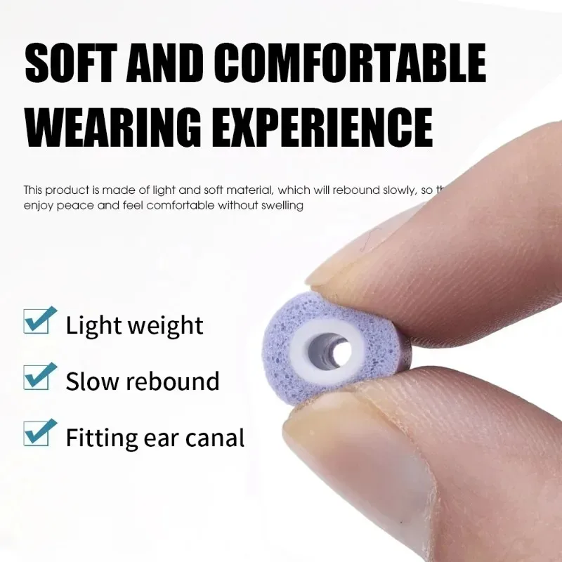 1-3Pairs Memory Foam Eartips f – обзор и цена Earphone Foam Tip