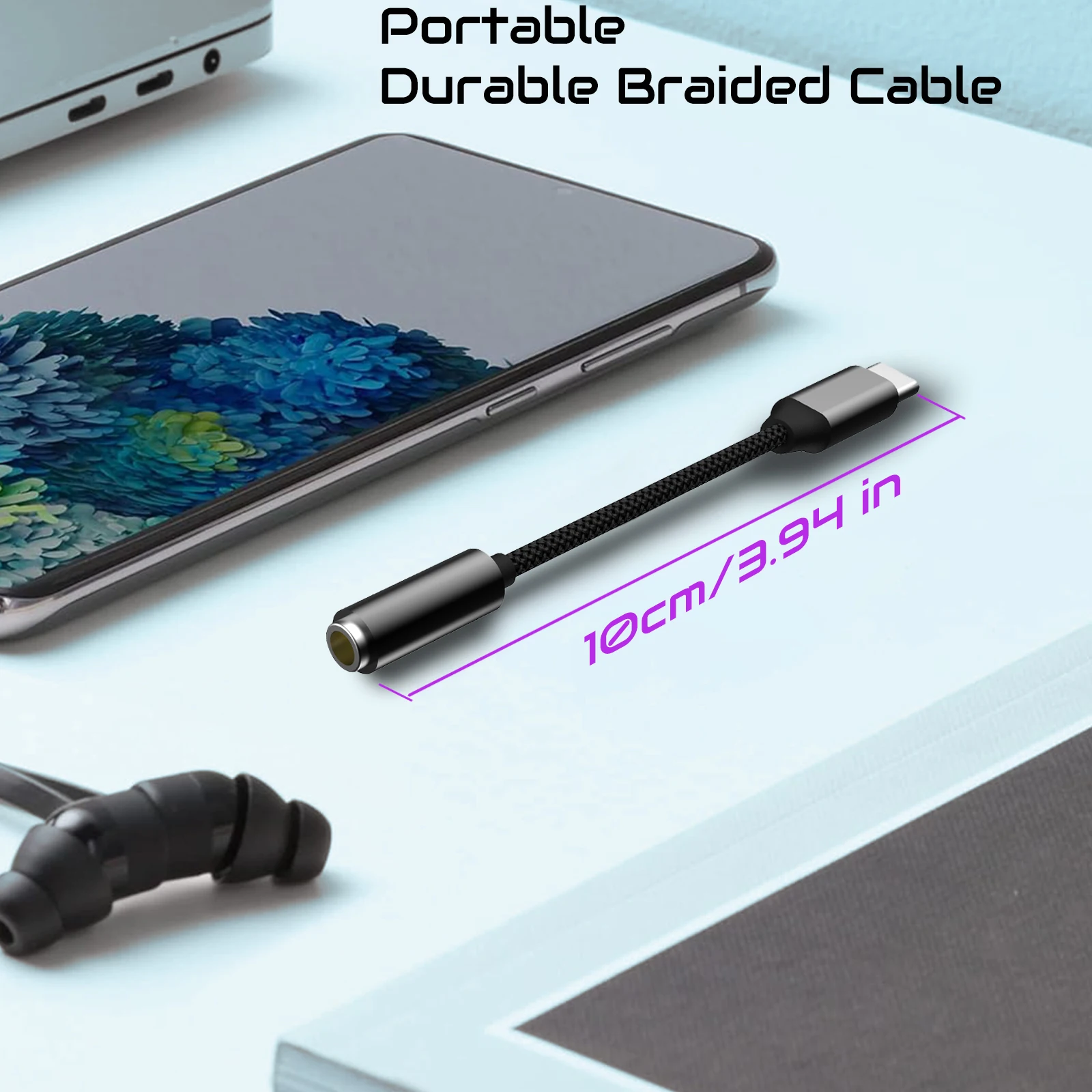USB Type C 3.5 Jack Adapter US – обзор и цена Cable Extension 3.5