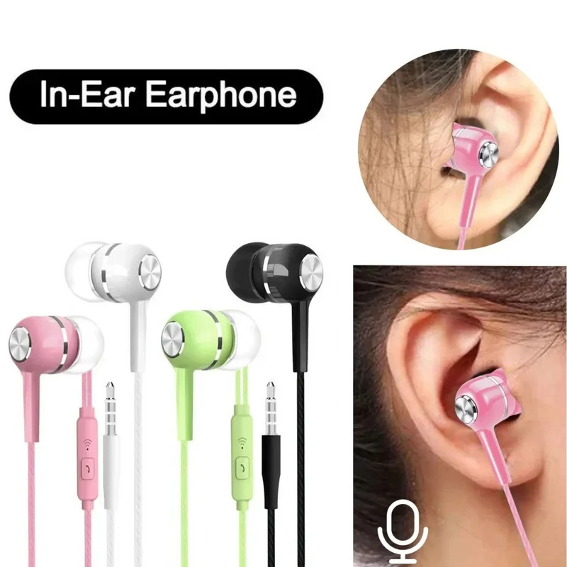 1/2/3/4Pcs 3.5mm Wired Earphon – обзор и цена Wired Earphone Mic