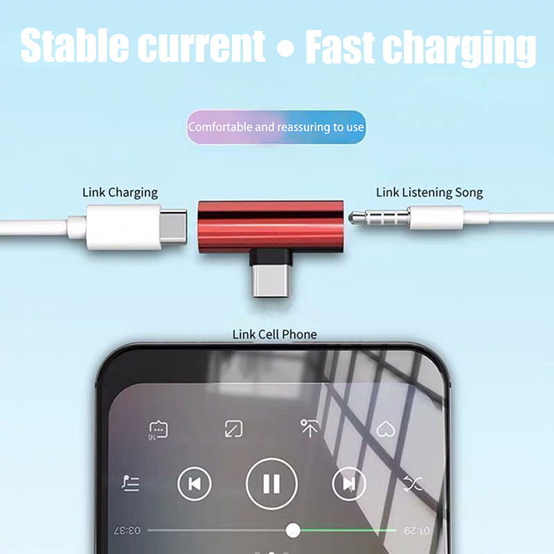 USB Type-C To 3.5 Mm Headphone – обзор и цена Earphone Splitter Jack