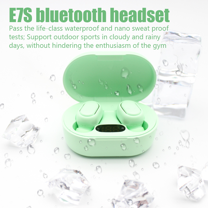 E7S TWS Fone Bluetooth Earphon – обзор и цена Bluetooth Headset On Ear