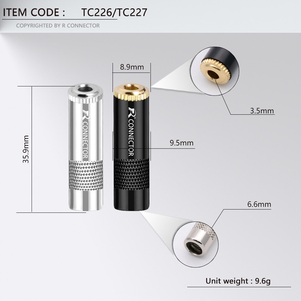 10pcs Audio 3.5mm/6.35mm Jack  – обзор и цена Audiophile Headphone Wired