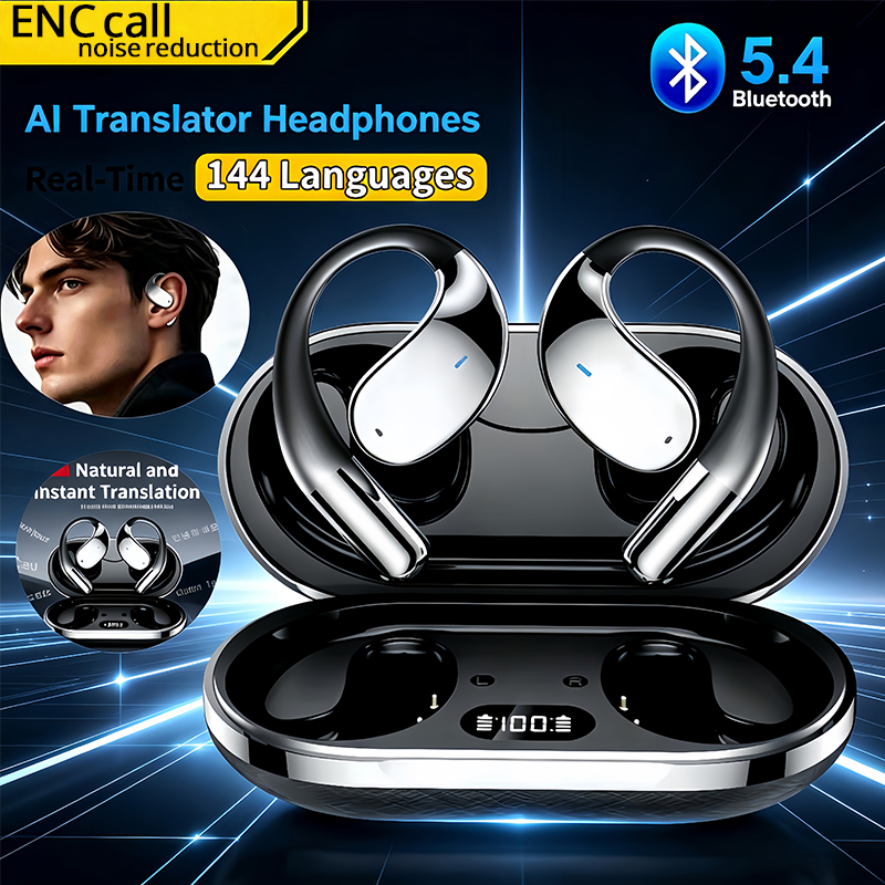 2026 New AI Translation Earbud – обзор и цена Bluetooth Headset On Ear