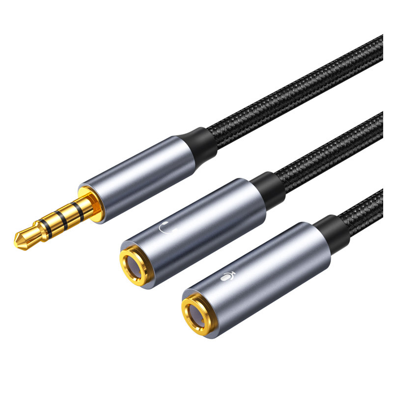3.5mm Jack Aux Audio Cable Mal – обзор и цена Earphone Splitter Jack