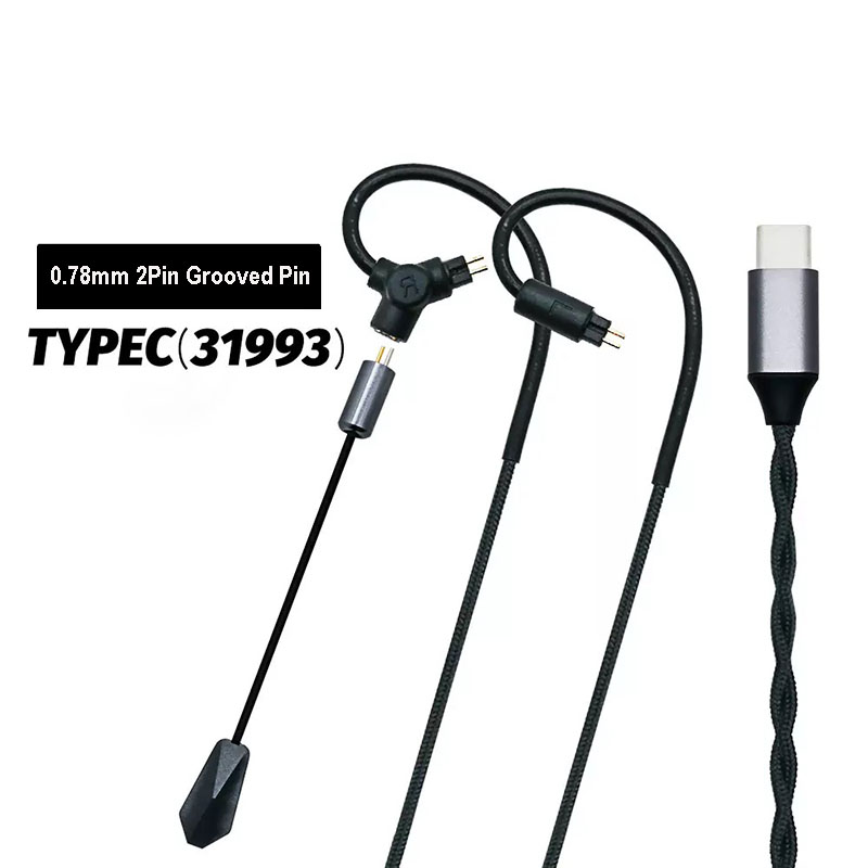 0.78 QDC MMCX Gaming Earphone  – обзор и цена Usb C Earphone